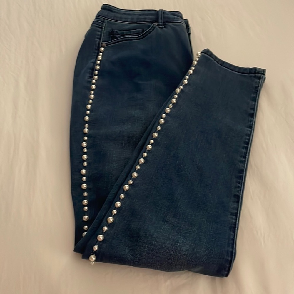 Martha Stewart pearl jeans